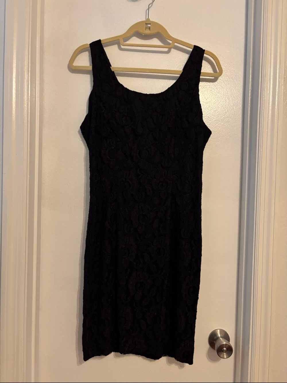 Spenser Jeremy Black Lace Mini Dress
